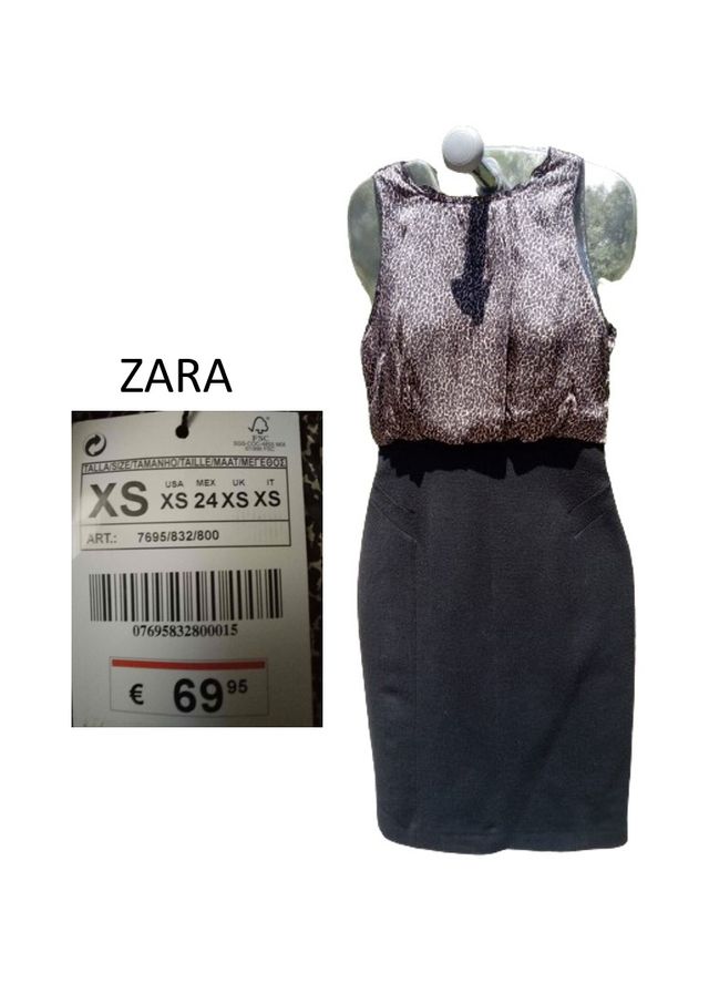Vestido Zara Nuevo Talla XS