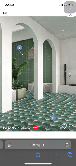 Cevica Habana Suelos o paredes azulejos de porcela