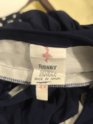 Traje de Flamenca señora. Talla 46. Marca RONEY.