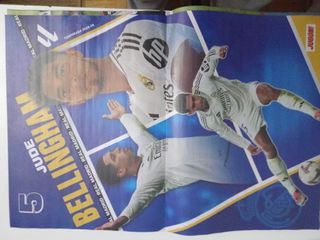 POSTER DE BELLINGHAM DEL REAL MADRID 2025