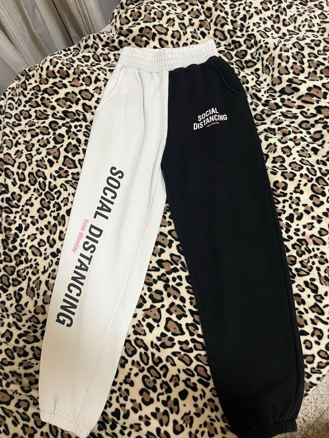 Pantalones bicolor Social Distancing