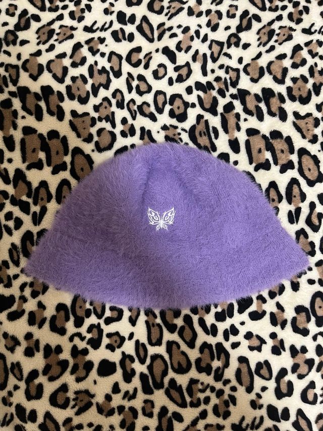 Gorro pescador morado