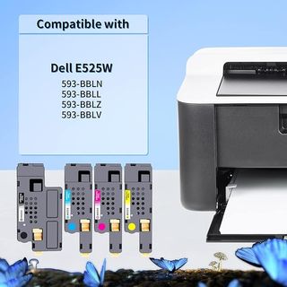 LOSMANN Tóner Dell E525 E525w 593-BBLZ 5(BK CMY)