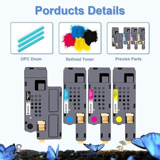 LOSMANN Tóner Dell E525 E525w 593-BBLZ 5(BK CMY)