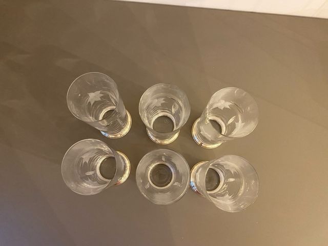 Set 6 sling glass calici RCR Royal Crystal Rock