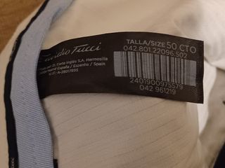 Pantalón tipo chino color azul marino