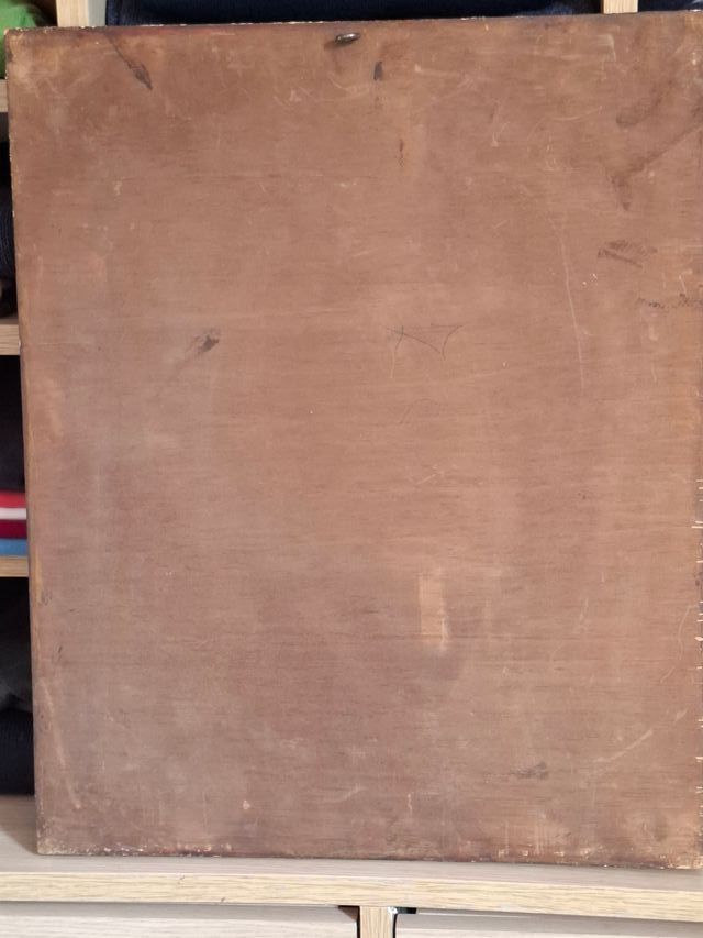 cuadro antiguo tiene 70 años aprox.