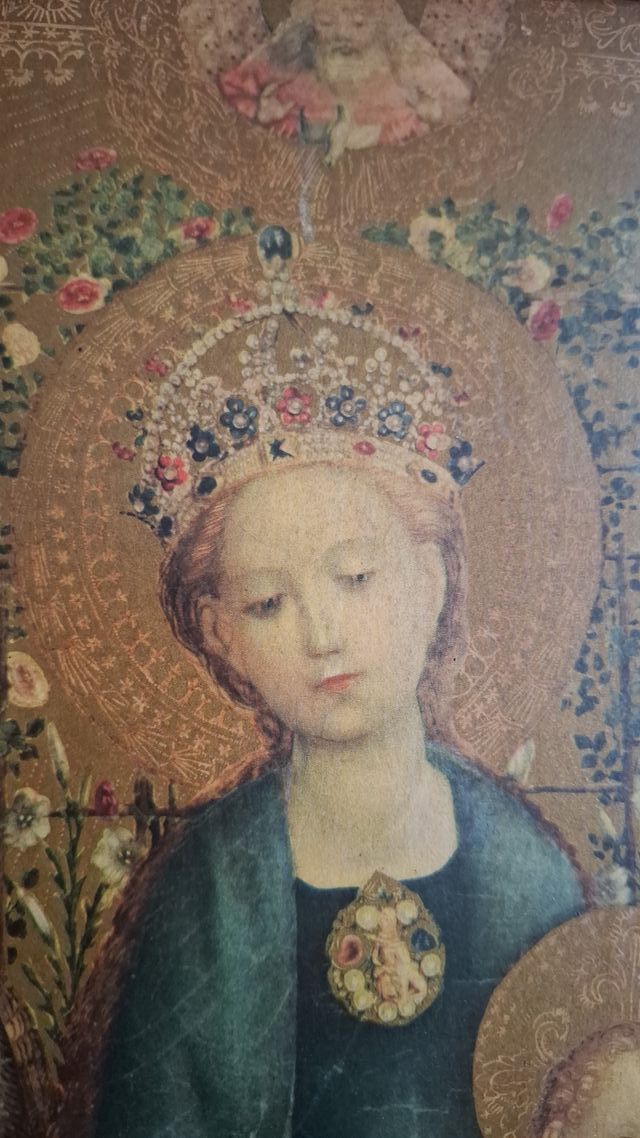 cuadro antiguo tiene 70 años aprox.