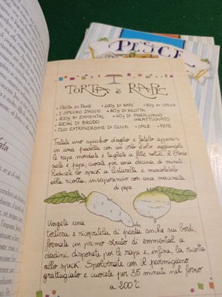 Verdure, pesce, torte salate e pane