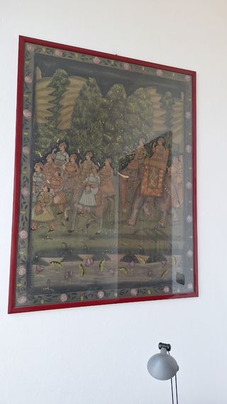 Quadro indiano - Dipinto originale