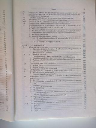 Lecciones de Derecho Administrativo con ejemplos