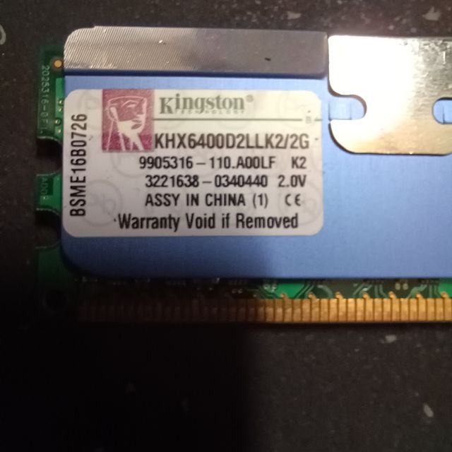 RAM Kingston HyperX kit KHX6400D2LLK2/2GN