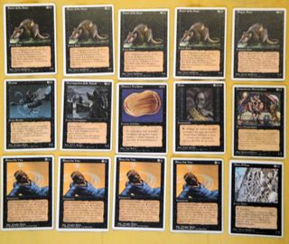 Carte Adunanza: nere (Magic The Gathering)