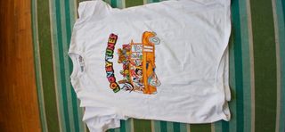 Camiseta Looney Tunes Pull & Bear - Talla L