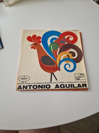 Single vinilo Antonio Aguilar