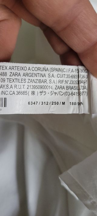 Camisa Zara Man 