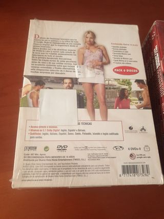 Dvds Mujeres desesperadas temp 1 y 2