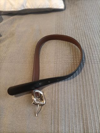 Cinturón reversible niño comunión. Longitud 66cm