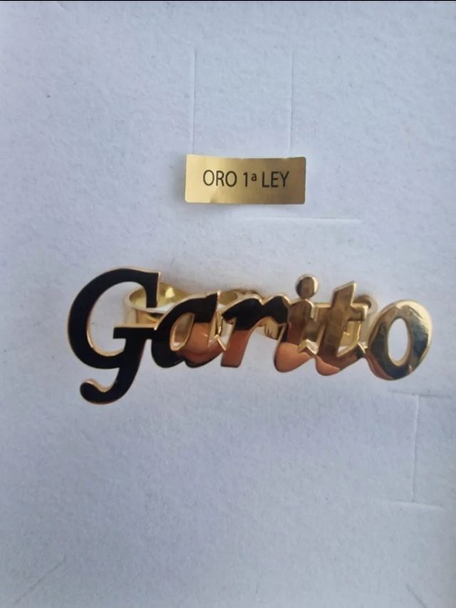 SE REALIZAN SELLOS PERSONALIZADOS  ORO