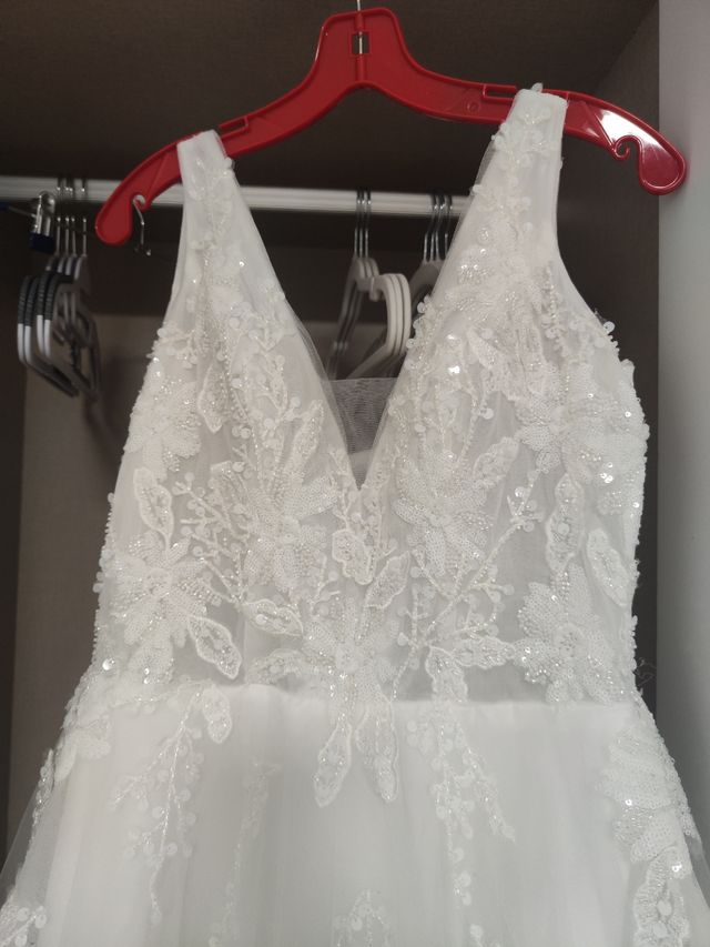 Vestido novia L - XL