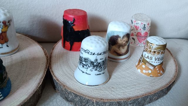 Selección de 7 Dedales de Colección