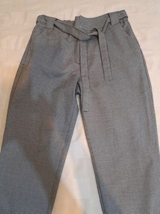 Pantalón Mango cuadros M
