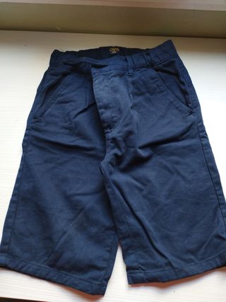 Lote 4 pantalones cortos niño. Talla 9-10