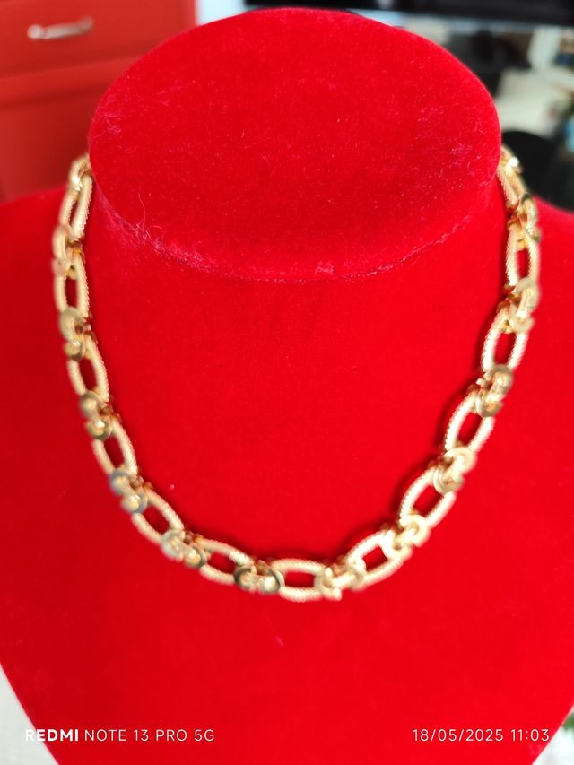 Collana catena dorata