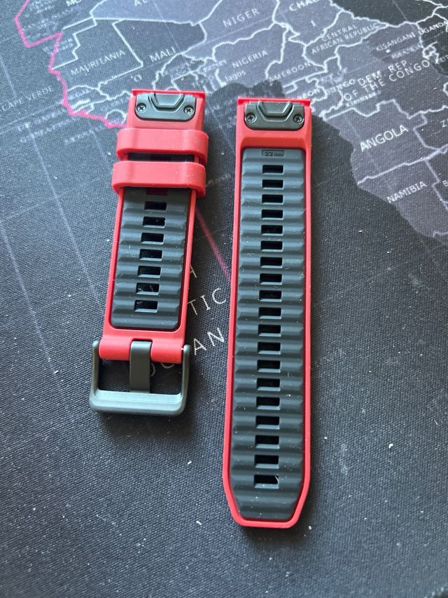 Garmin quickfit Correa - Rojo 22mm