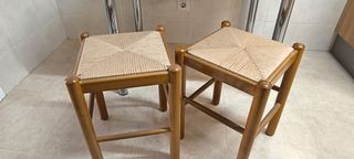 Mesa cocina extensible con 2 taburetes