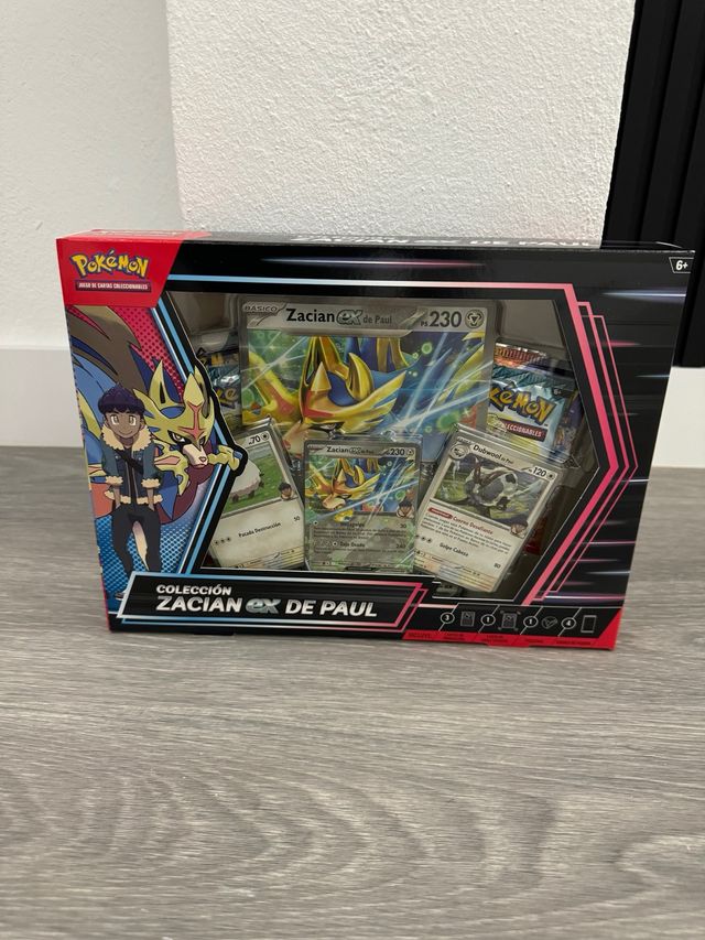 Colección Zacian ex de Paul