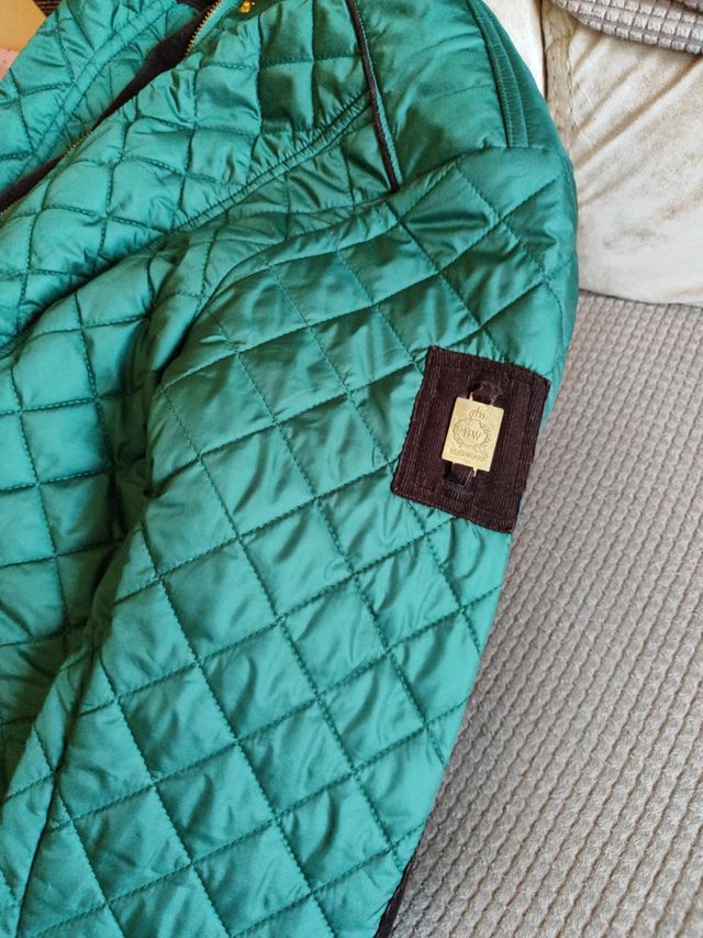 Anorak Bearwood hípica verde. Negociable.