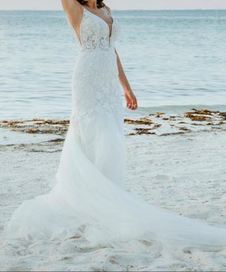 Espectacular vestido de novia