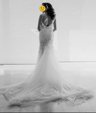 Espectacular vestido de novia