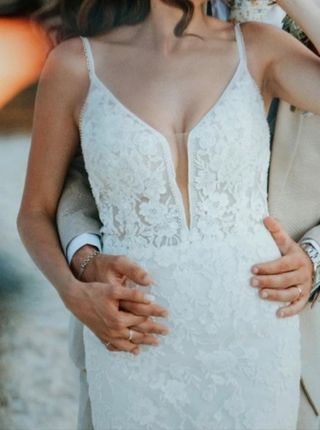 Espectacular vestido de novia