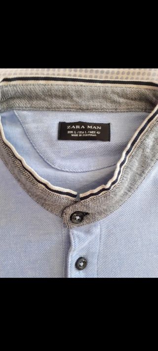 Polo marca Zara como nuevo. Talla L.