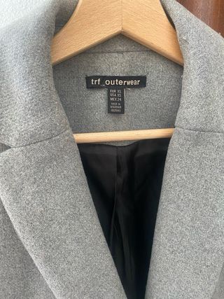 Abrigo Zara de paño