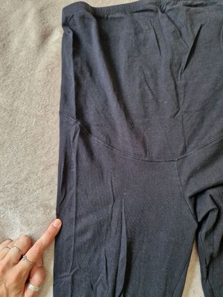 Leggings premamá negros