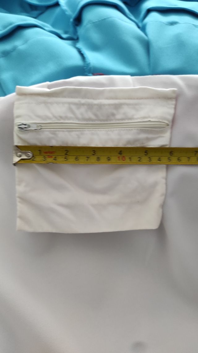 Traje Flamenca morado y blanco bordado