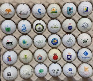 30 bolas de golf campos España 