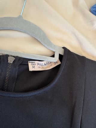 Vestido Pull&Bear negro