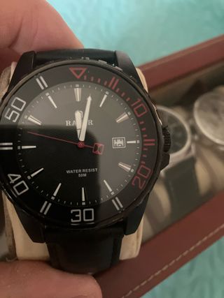 Reloj Racer - Negro y Rojo