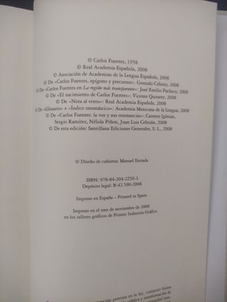 La región más transparente (Edición conmemorati...