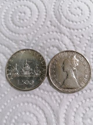 500 lire D'argento