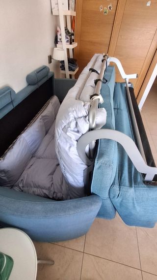 Sofá cama Fama azul