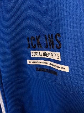 Felpa JACK&JONES blu uomo