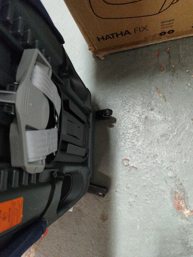 Silla coche Britax Römer Hatha Fix
Alguna mancha,