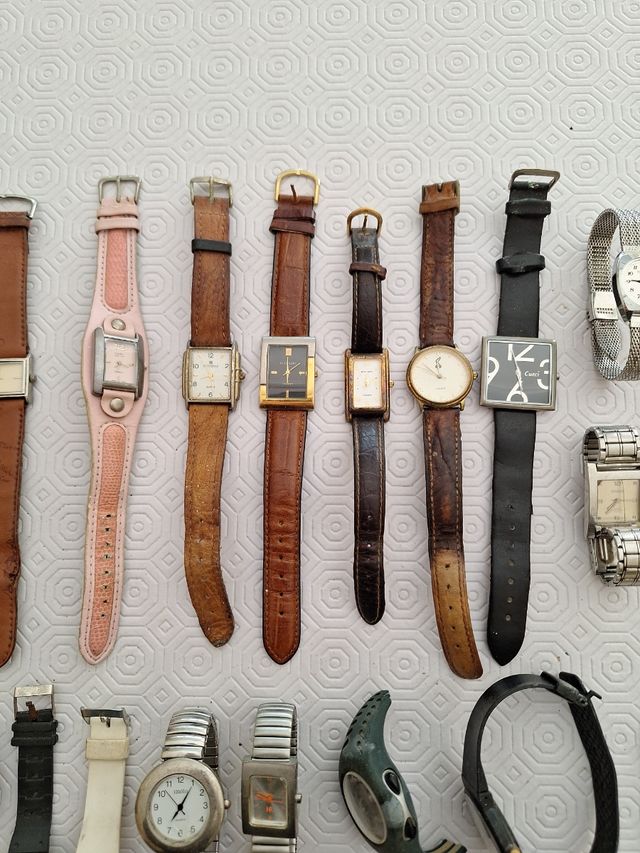 Lote 34 relojes vintage