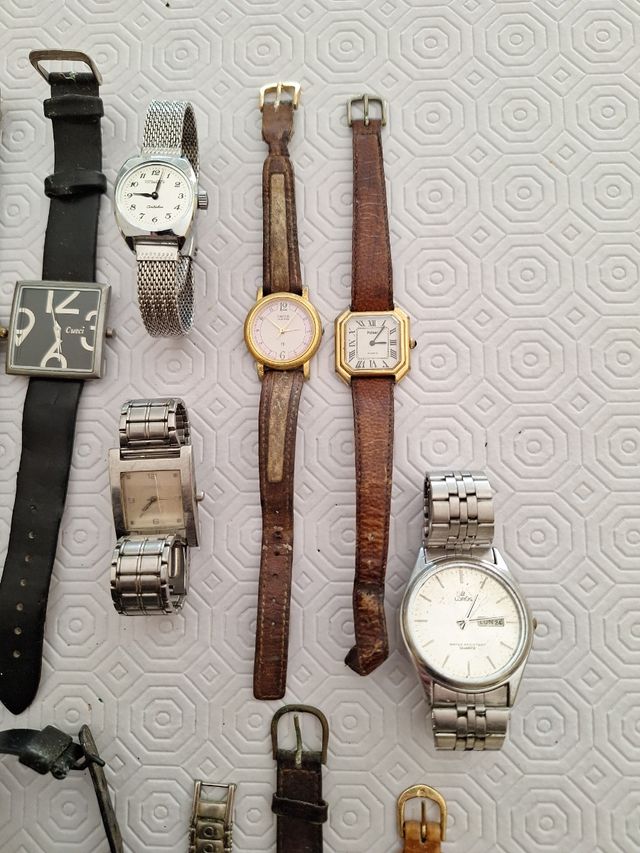 Lote 34 relojes vintage