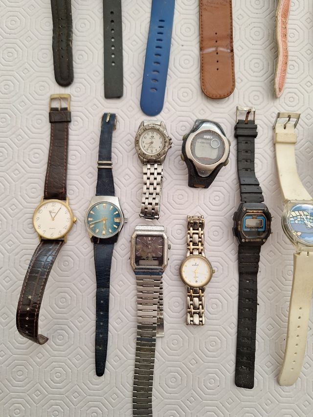 Lote 34 relojes vintage